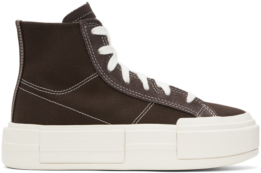 Brown Chuck Taylor All Star Cruise High Top Sneakers