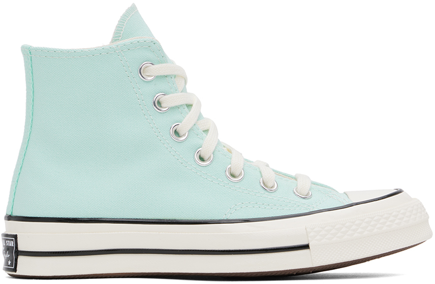 CONVERSE BLUE CHUCK 70 HIGH TOP SNEAKERS 