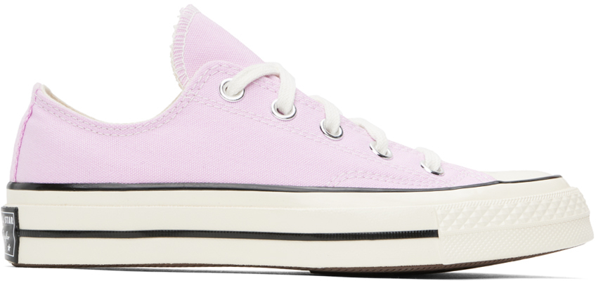 Shop Converse Pink Chuck 70 Sneakers In Stardust Lilac/egret