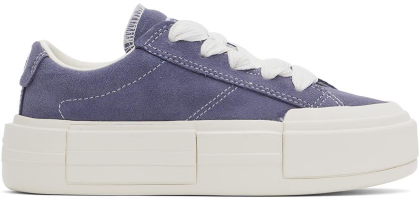 Purple Chuck Taylor All Star Cruise Suede Sneakers by Converse on Sale
