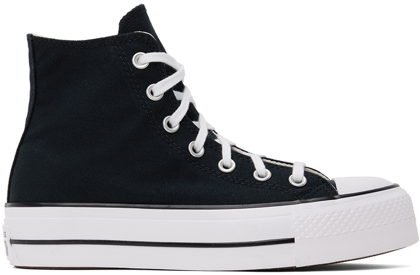 Black Chuck Taylor All Star Lift High Top Sneakers