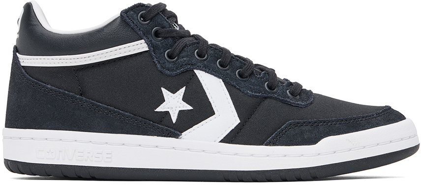 Black CONS Fastbreak Pro Mid Top Sneakers