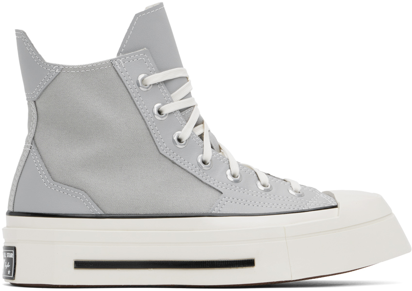 Gray Chuck 70 De Luxe Squared High Top Sneakers