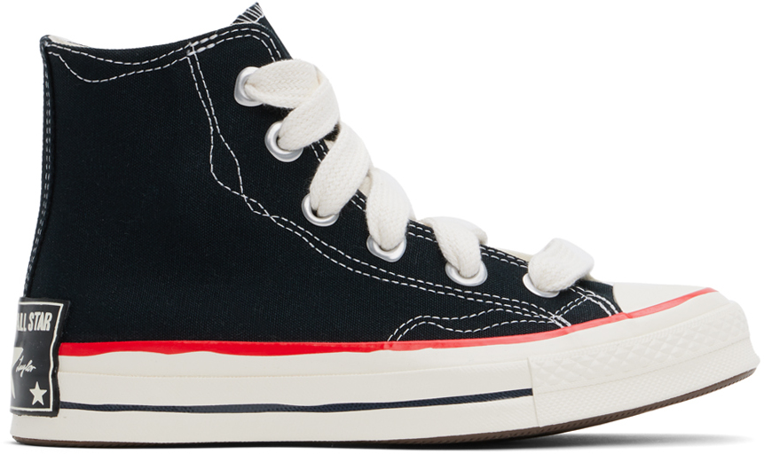 Black Chuck 70 Sketch High Top Sneakers