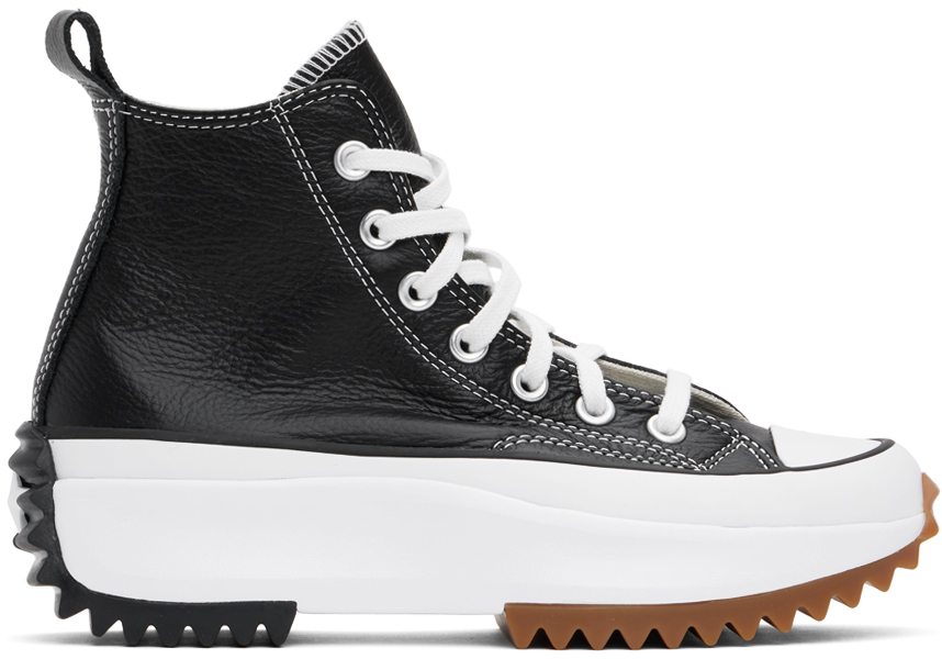 Black Run Star Hike High Top Sneakers