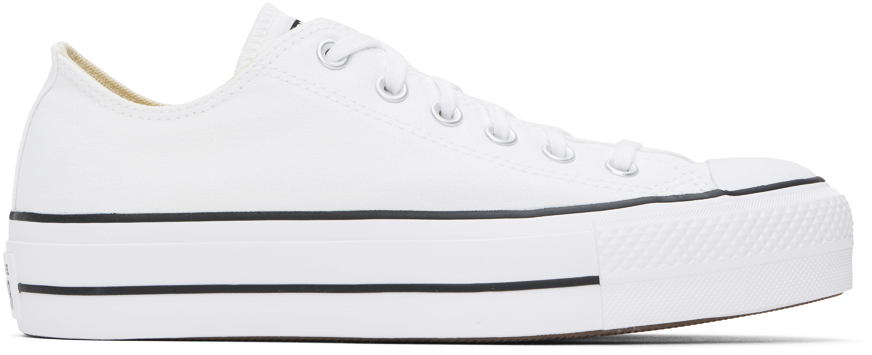 White Chuck Taylor All Star Lift Low Top Sneakers