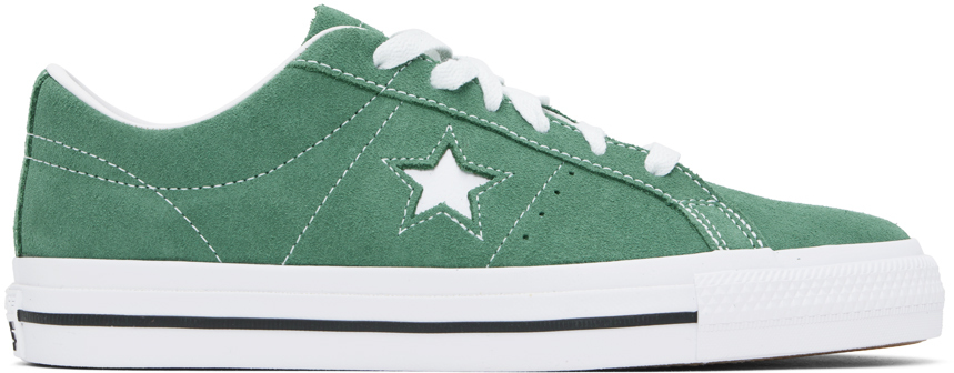 Green one star converse online