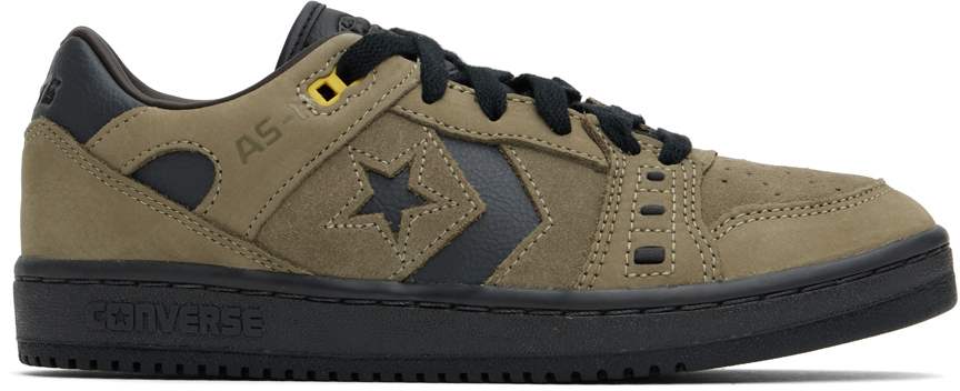 Khaki & Black CONS AS-1 Pro Low Top Sneakers