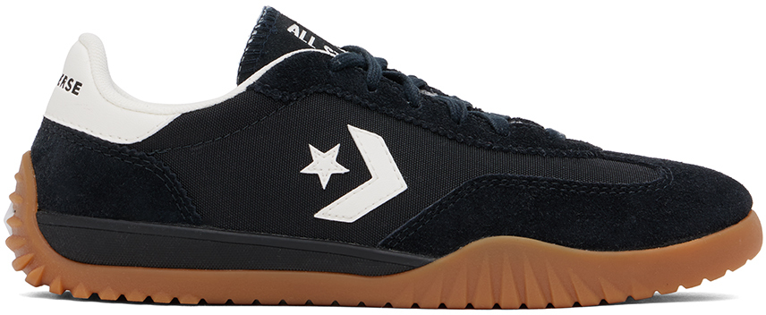 Black Run Star Trainer Low Top Sneakers