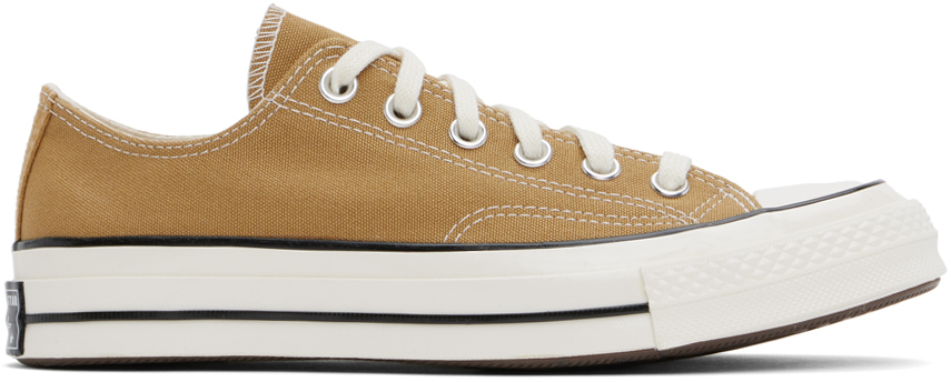 Tan Chuck 70 Sketch Low Top Sneakers