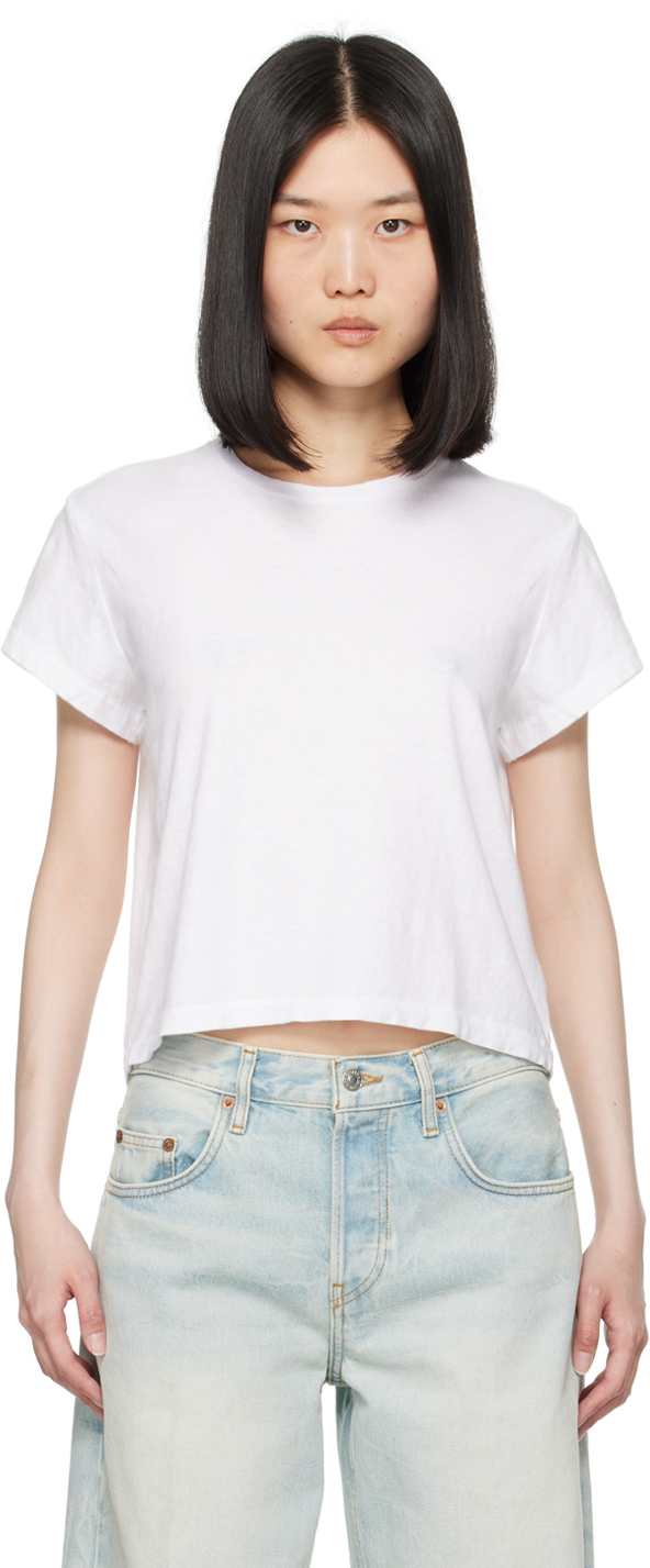 White Hanes Edition 1950s Boxy T-Shirt