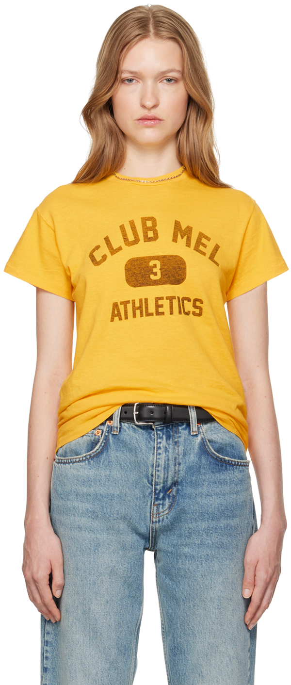 White 'Club Mel' Tubular T-shirt