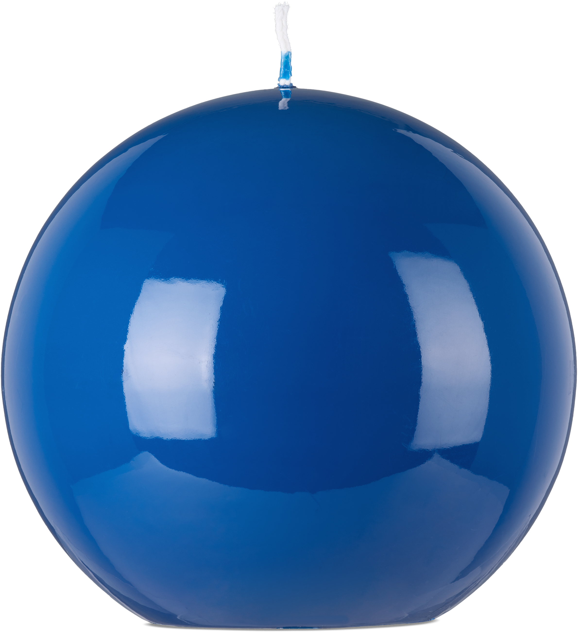 Rira Blue Gloss Candle In Electric Blue