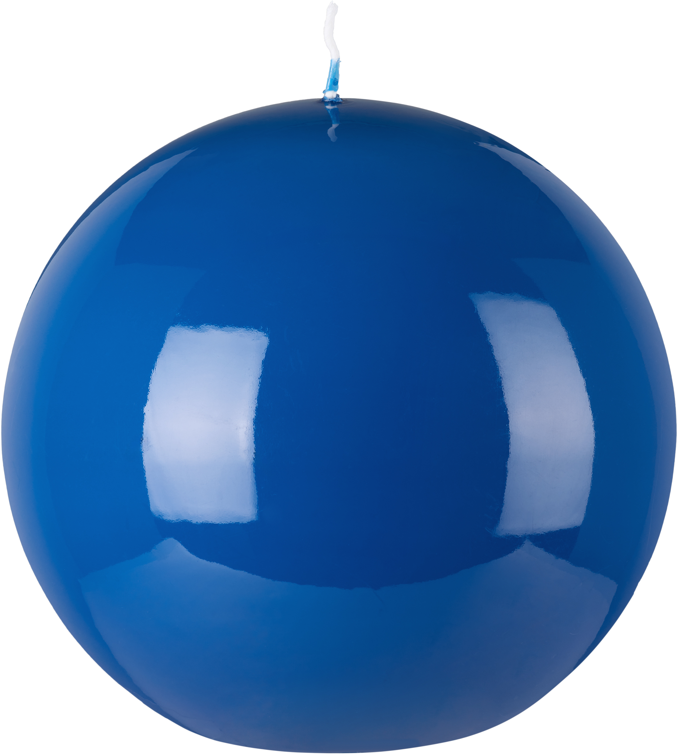 Rira Blue Gloss Candle In Electric Blue