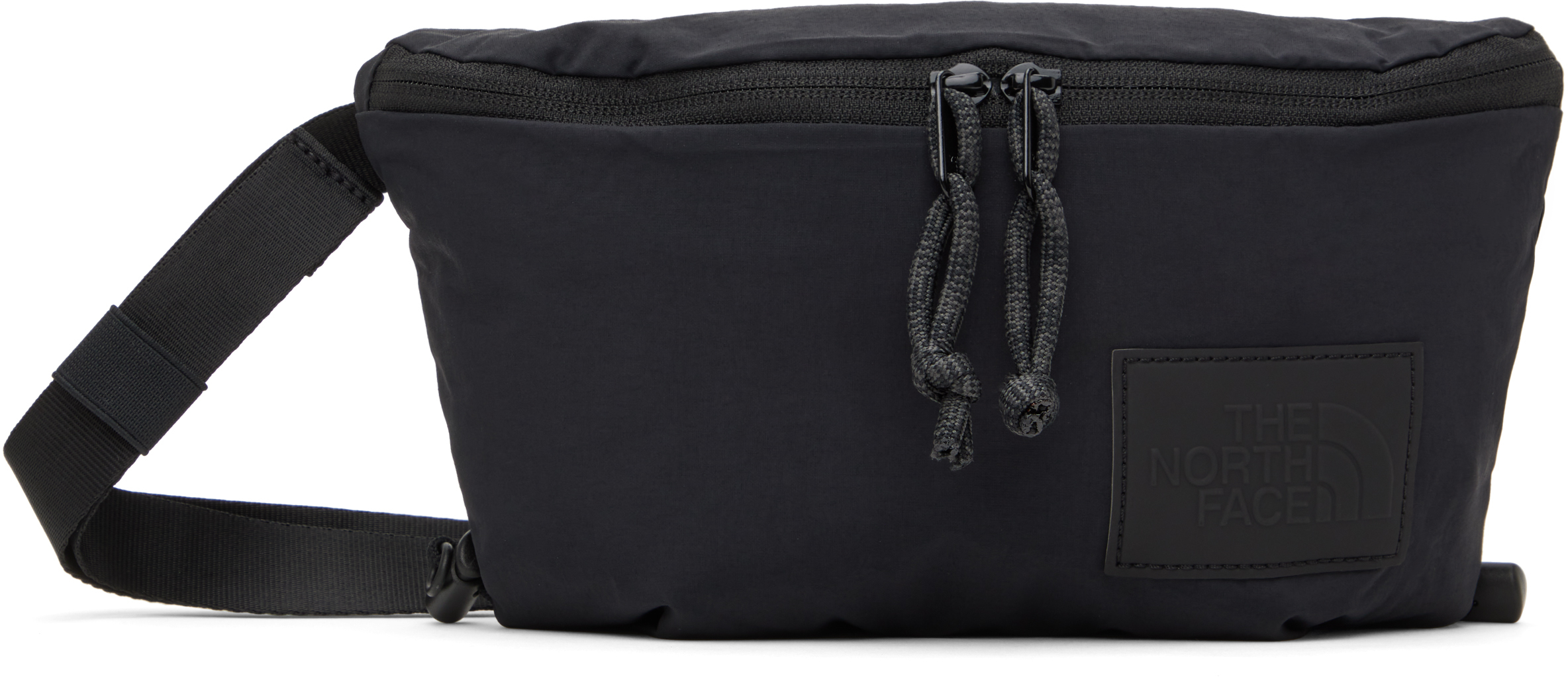 Black Never Stop Lumbar Pouch