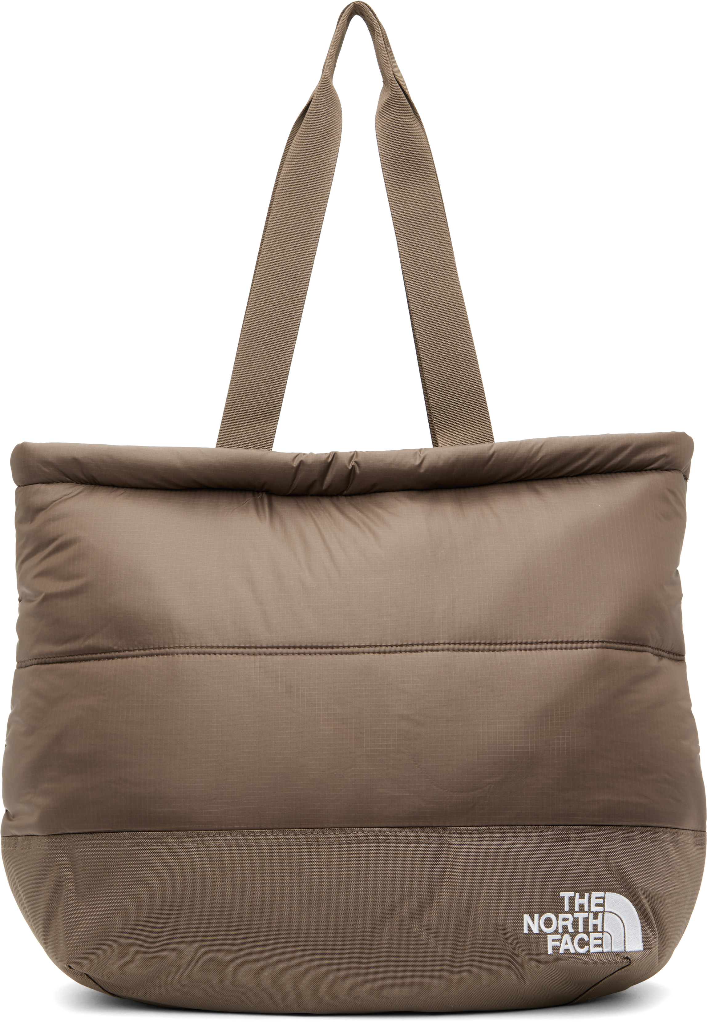 Brown Nuptse Tote