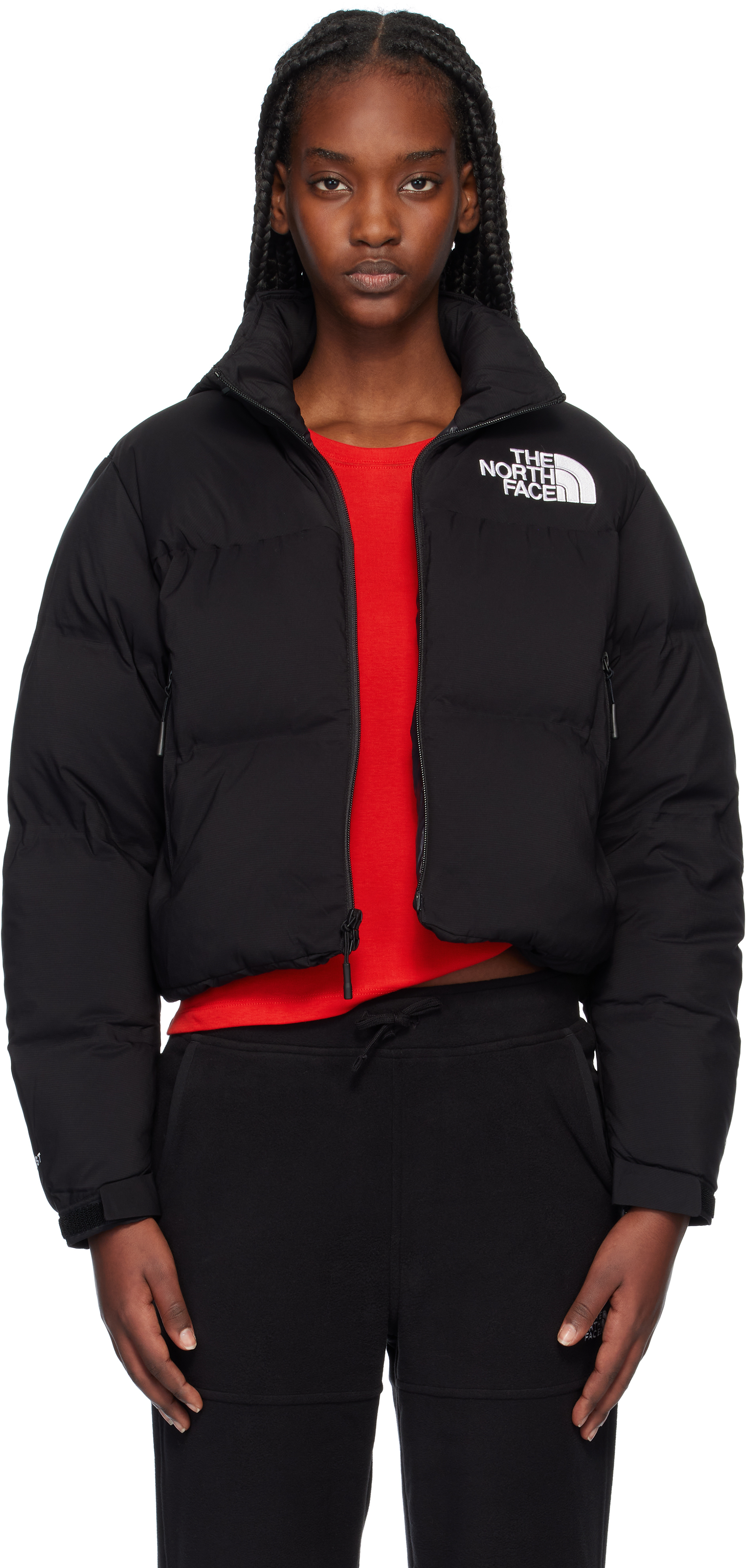 Black RMST Nuptse Convertible Down Jacket