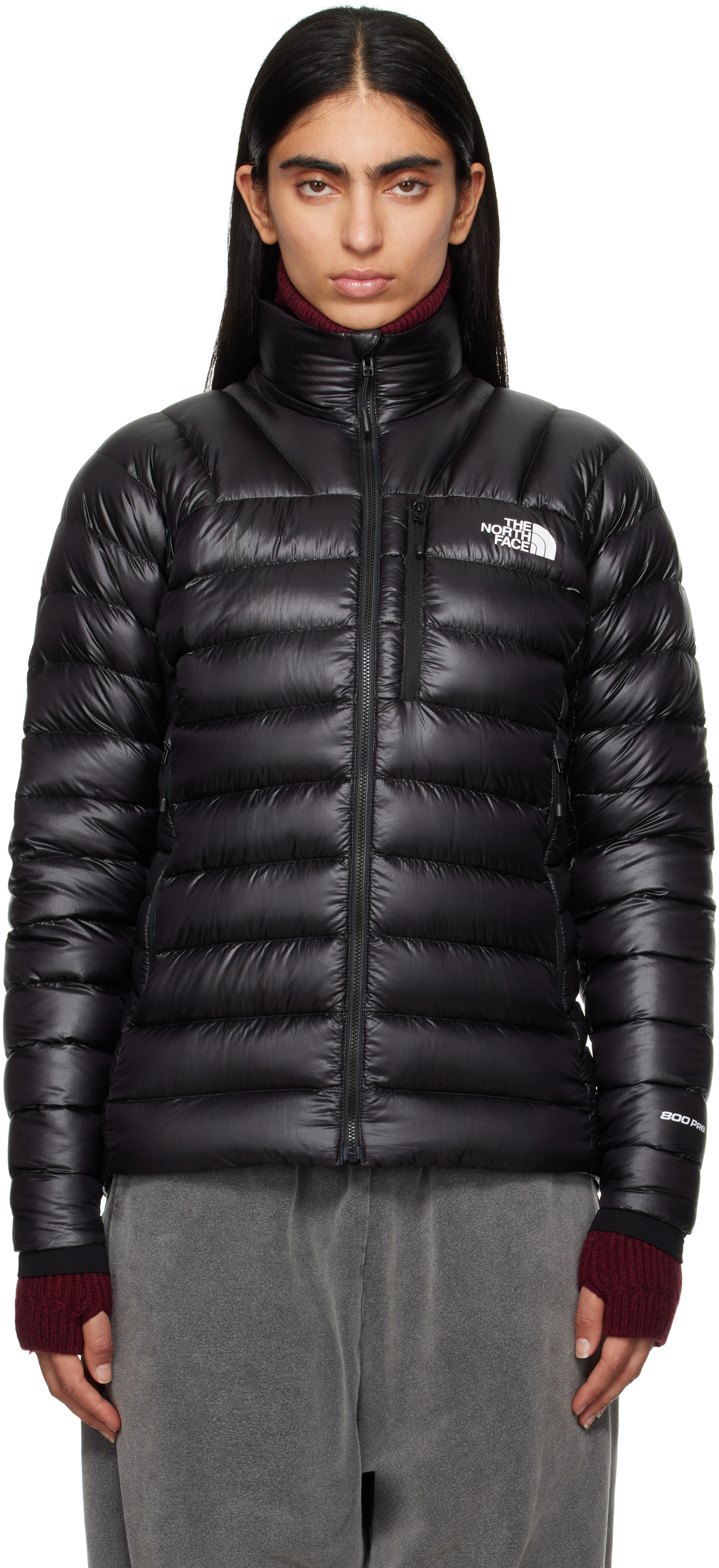 The North Face Black Summit Series Breithorn Down Jacket In Jk3 Tnf Black