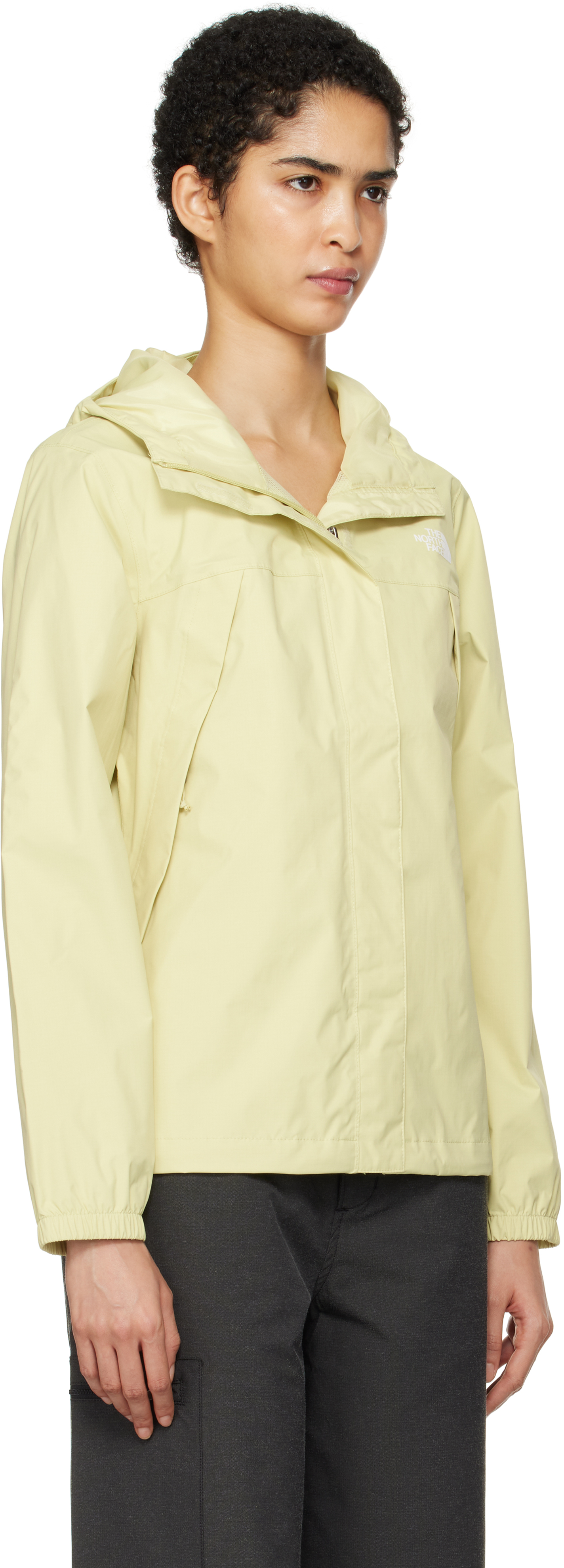 Shop The North Face Yellow Antora Jacket In 1od Nettle