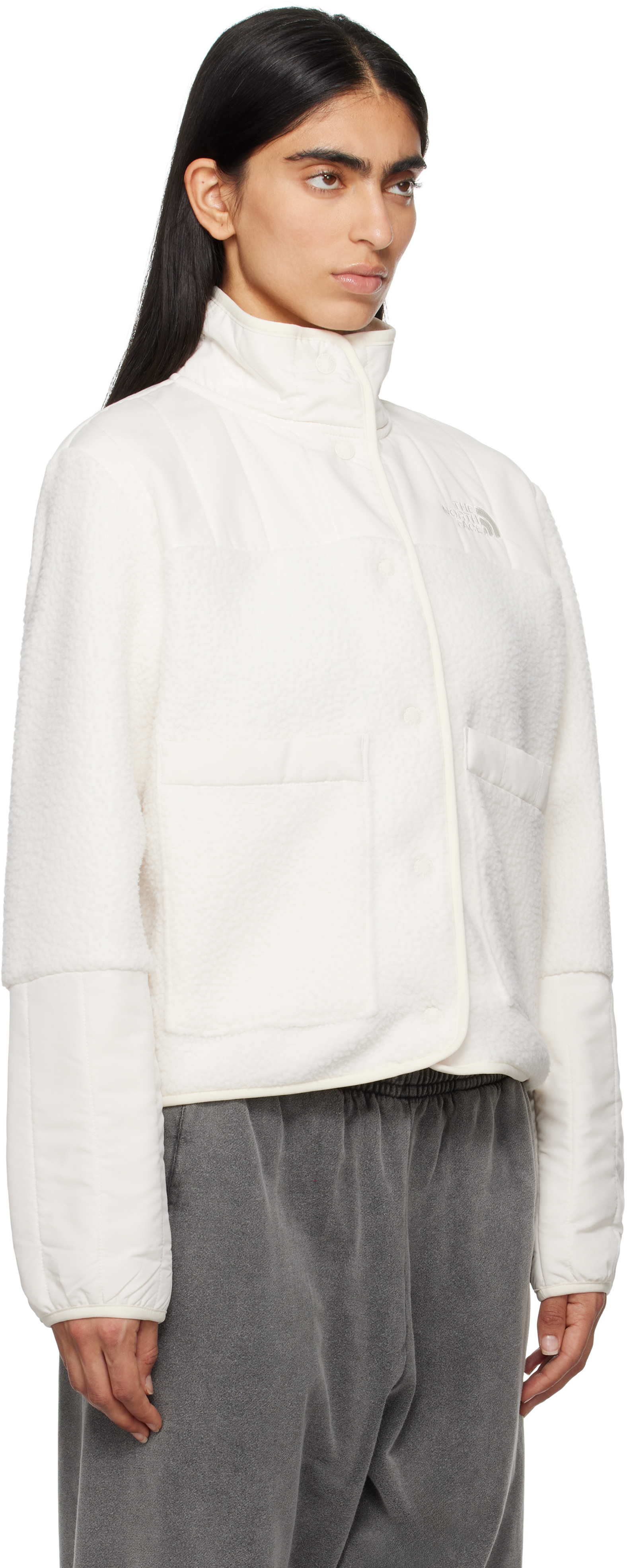 THE NORTH FACE OFF-WHITE CRAGMONT FLEECE JACKET