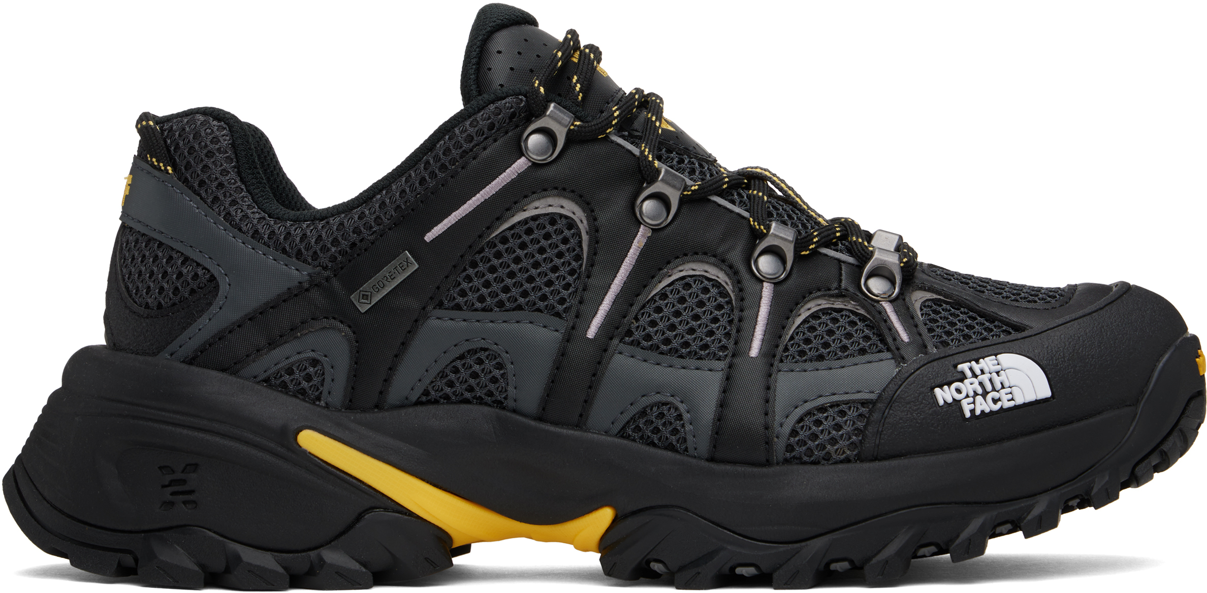 Black Hedgehog 06 RVST GORE TEX Sneakers by The North Face on Sale