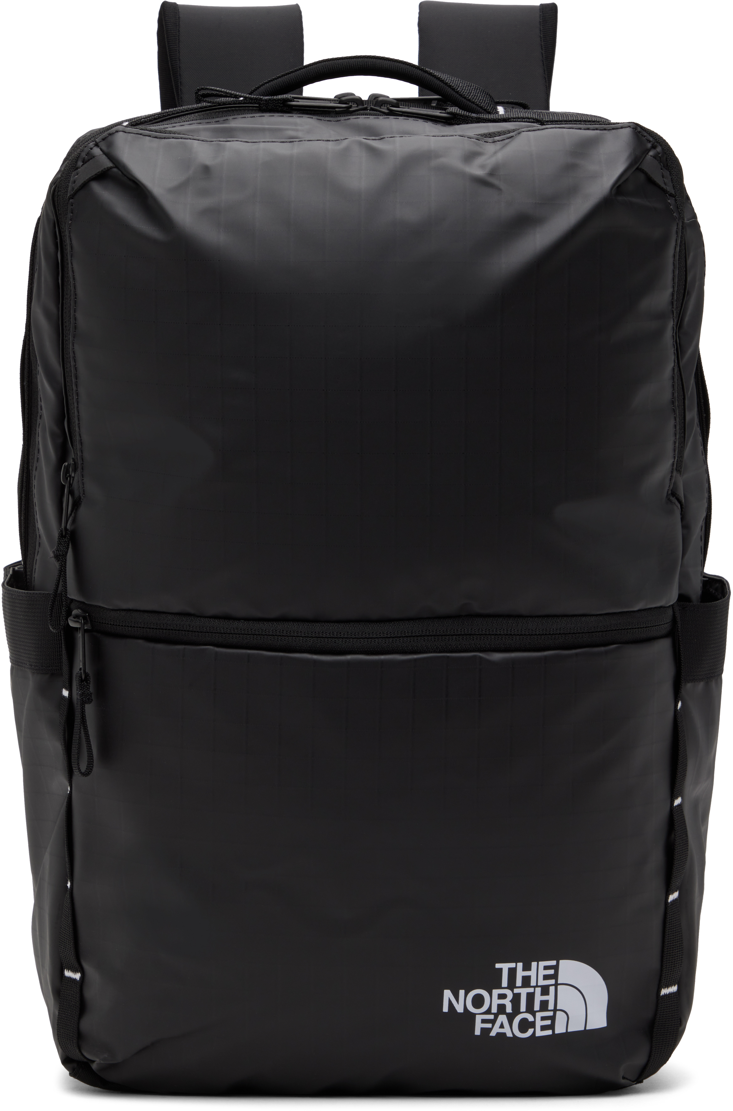 The North Face Black Base Camp Voyager Day Backpack, 26 L In Tnf Black/white 53r