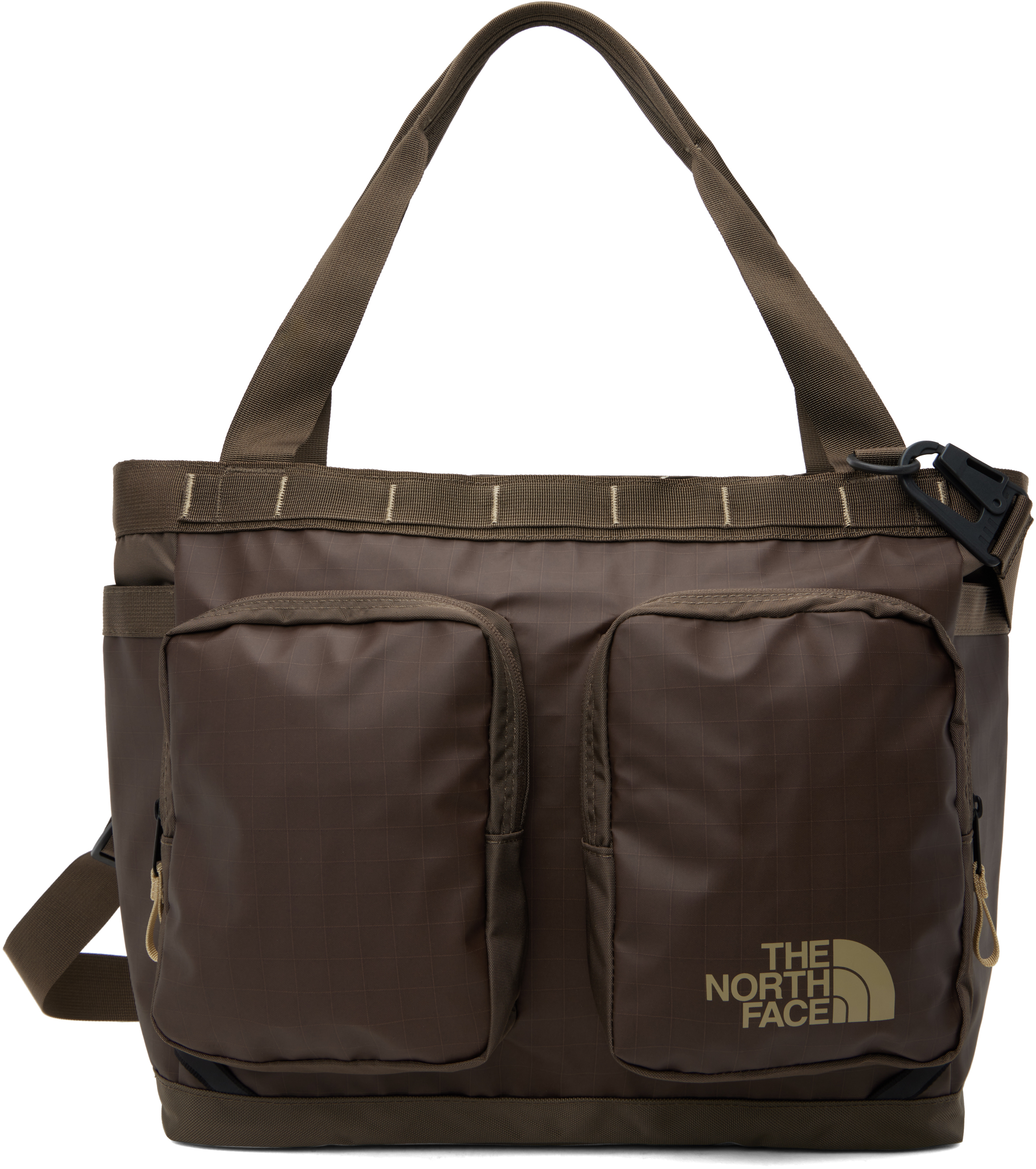 Shop The North Face ブラウン Base Camp Voyager トートバッグ In Brwn/khaki Stn 9is