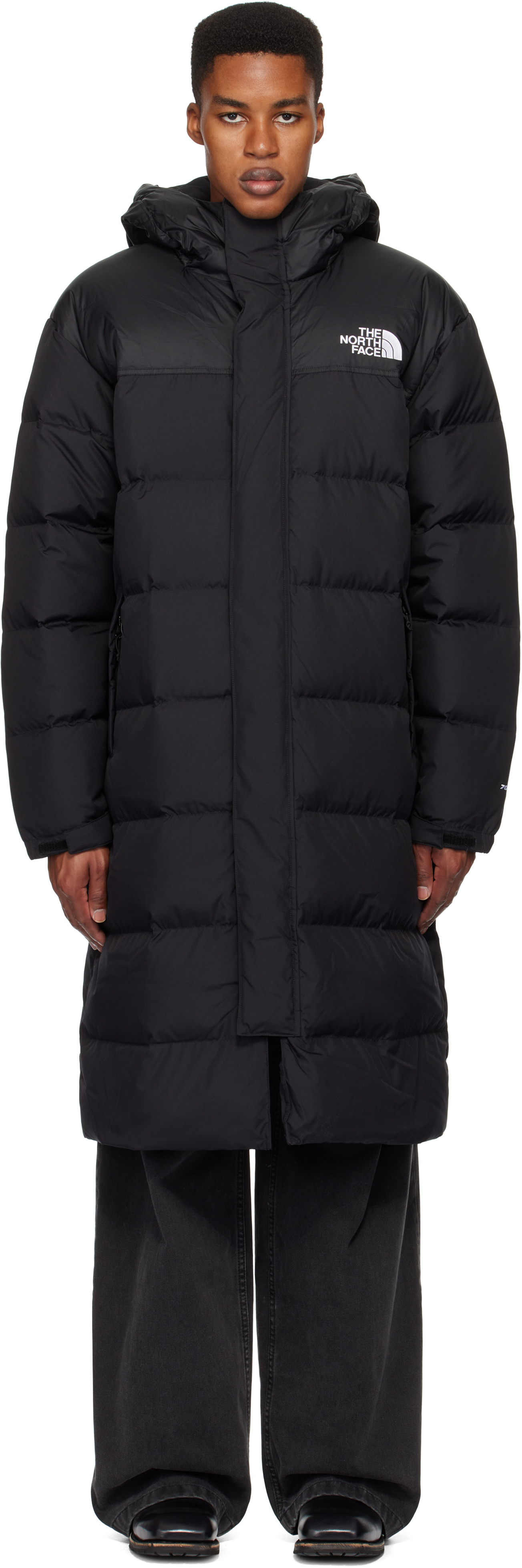 Black Nuptse Down Coat