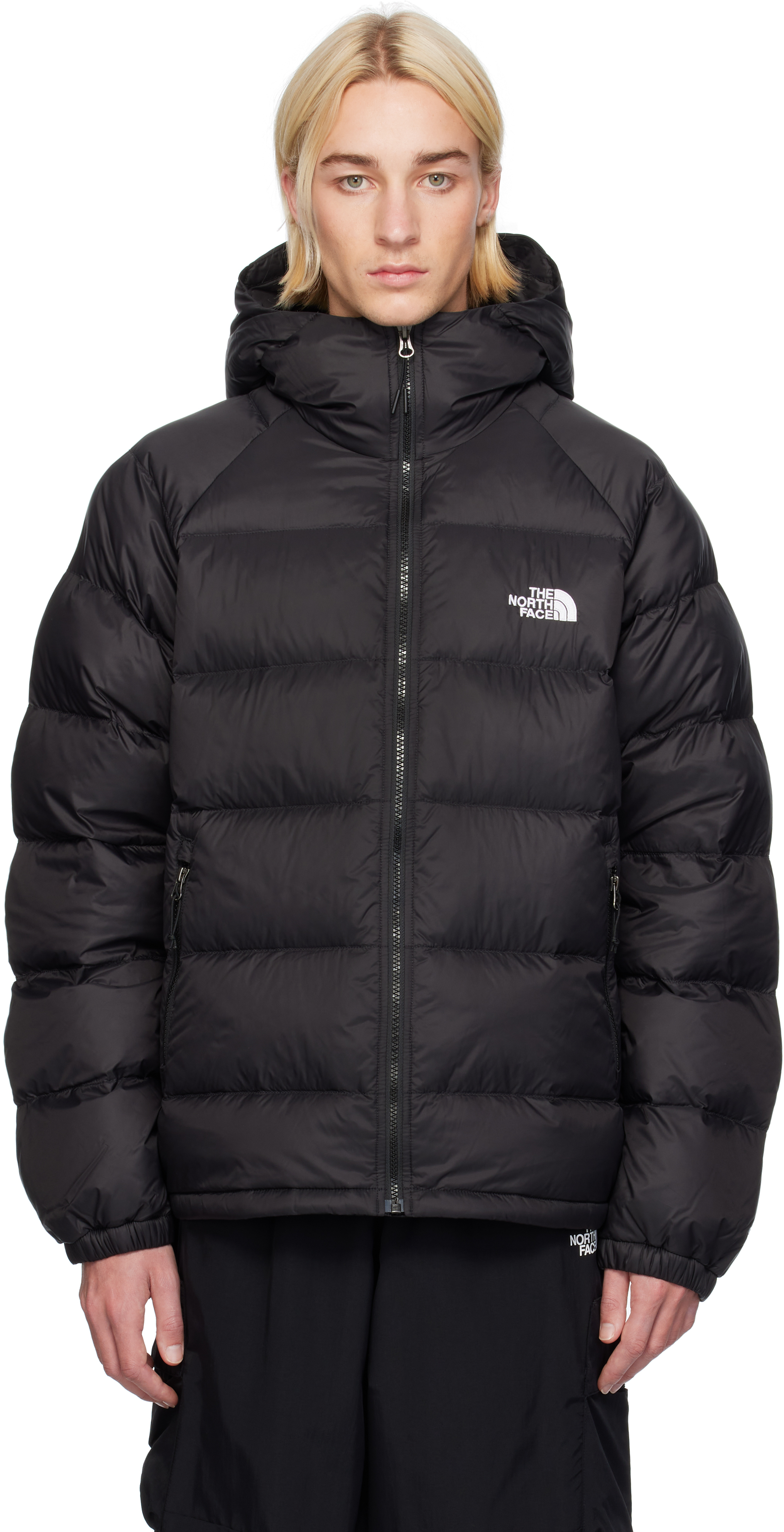 Shop The North Face Black Hydrenalite Down Jacket In Tnf Black Jk3