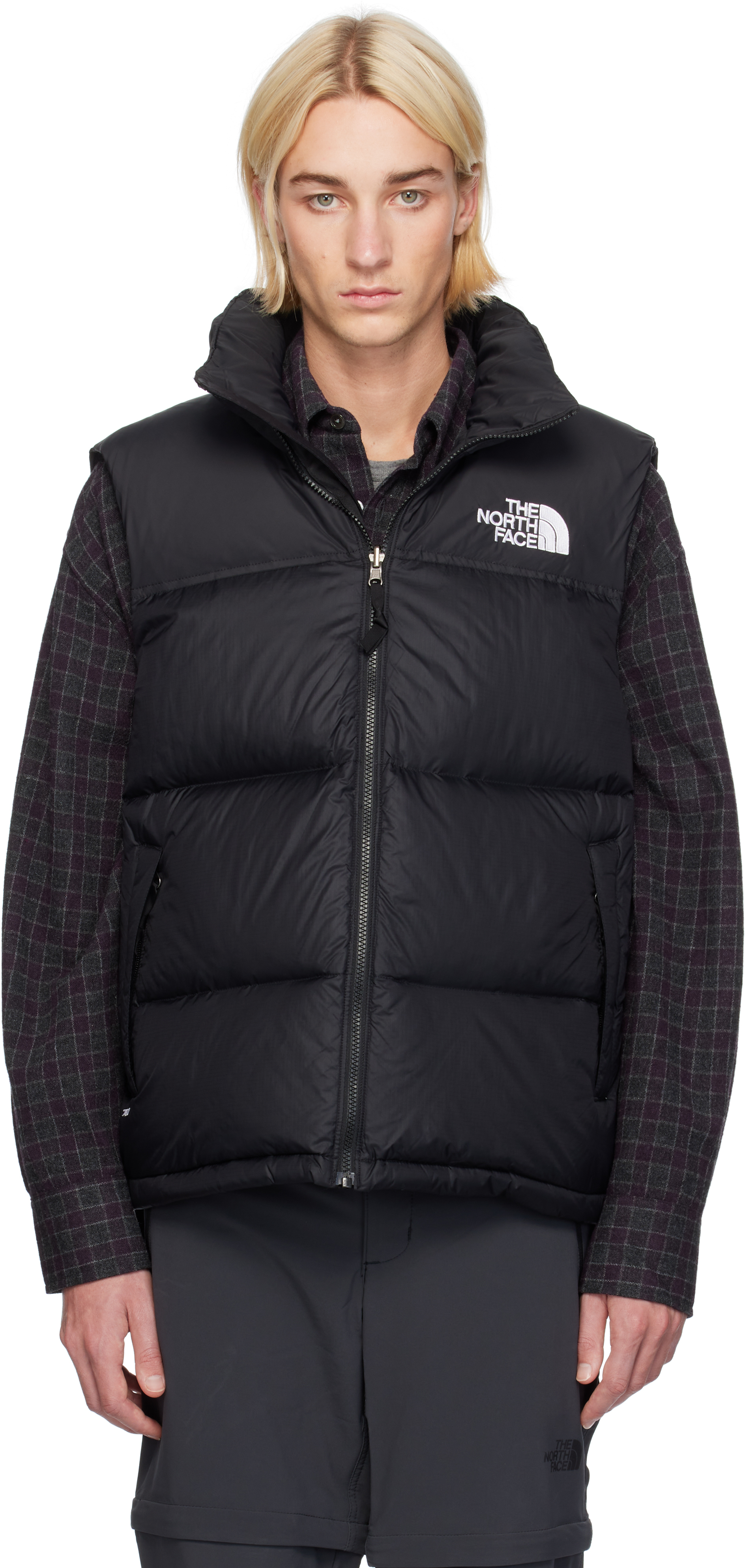 THE NORTH FACE BLACK 1996 RETRO NUPTSE DOWN VEST