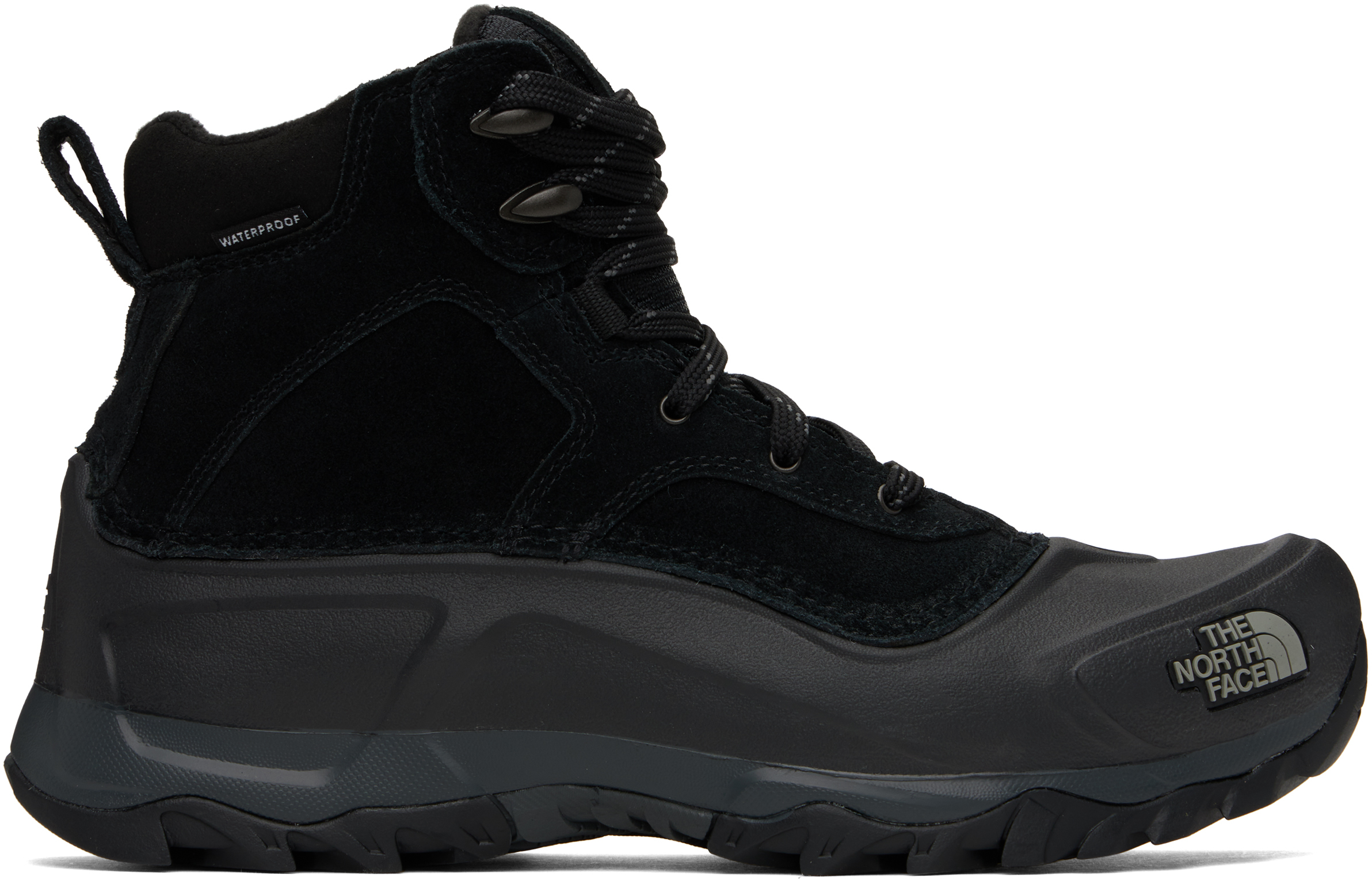 THE NORTH FACE BLACK SNOWFUSE BOOTS 