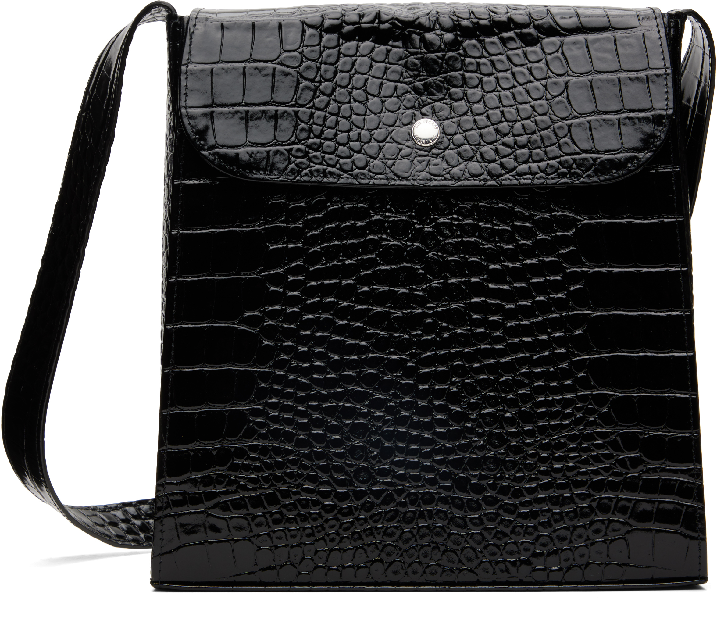 OUR LEGACY: Black Extended Bag | SSENSE OUR LEGACY: Black Extended Bag | SSENSE