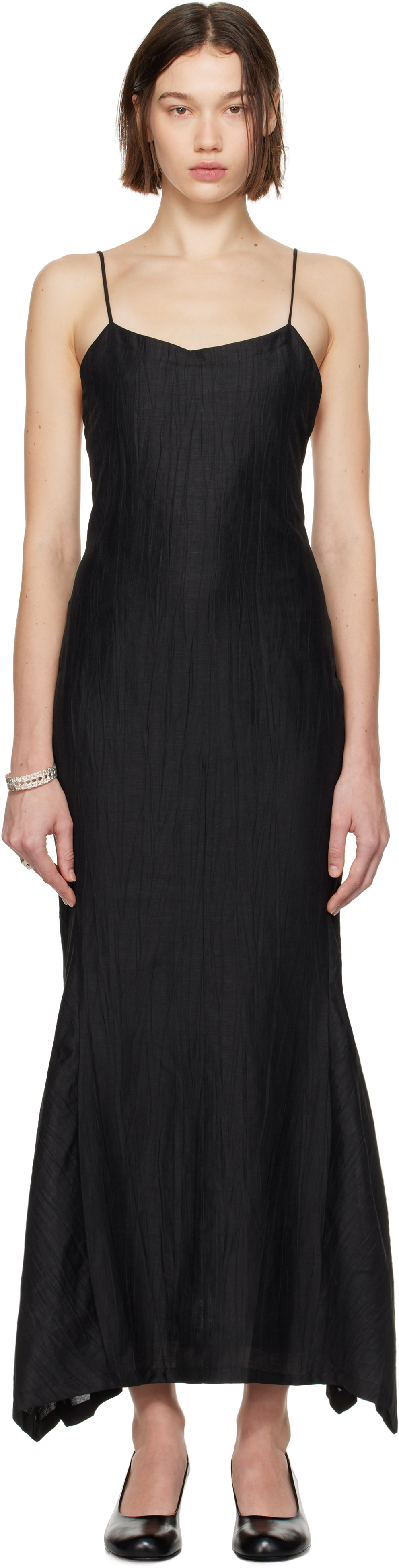 Black Naiad Maxi Dress