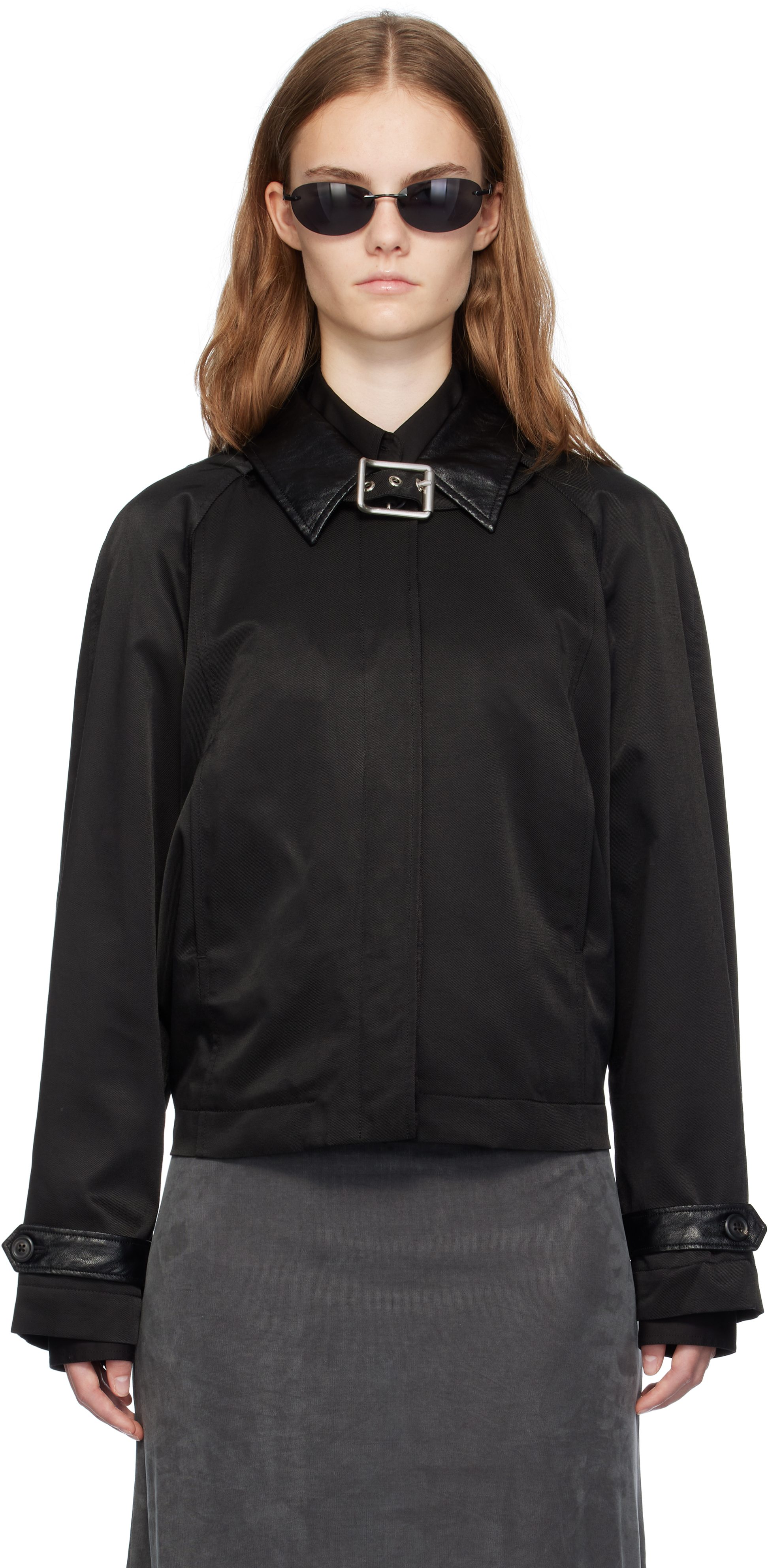 Black Cockpit Blouson Jacket