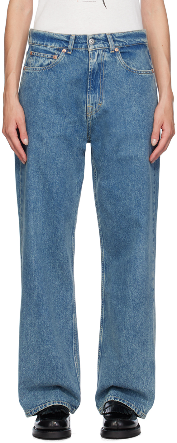 Blue Third Cut Jeans