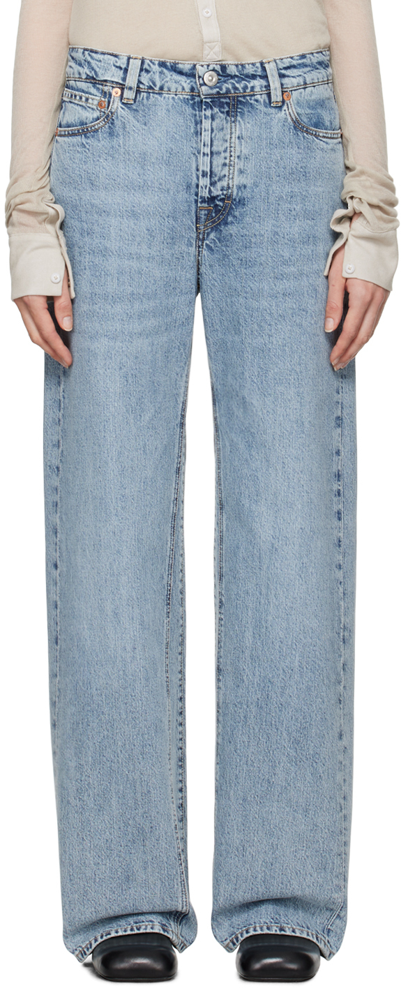 【関税込み】OUR LEGACY ブルー Treble Cut ジーンズ OUR LEGACY Treble Cut ジーンズ | ブルー | FARFETCH JP