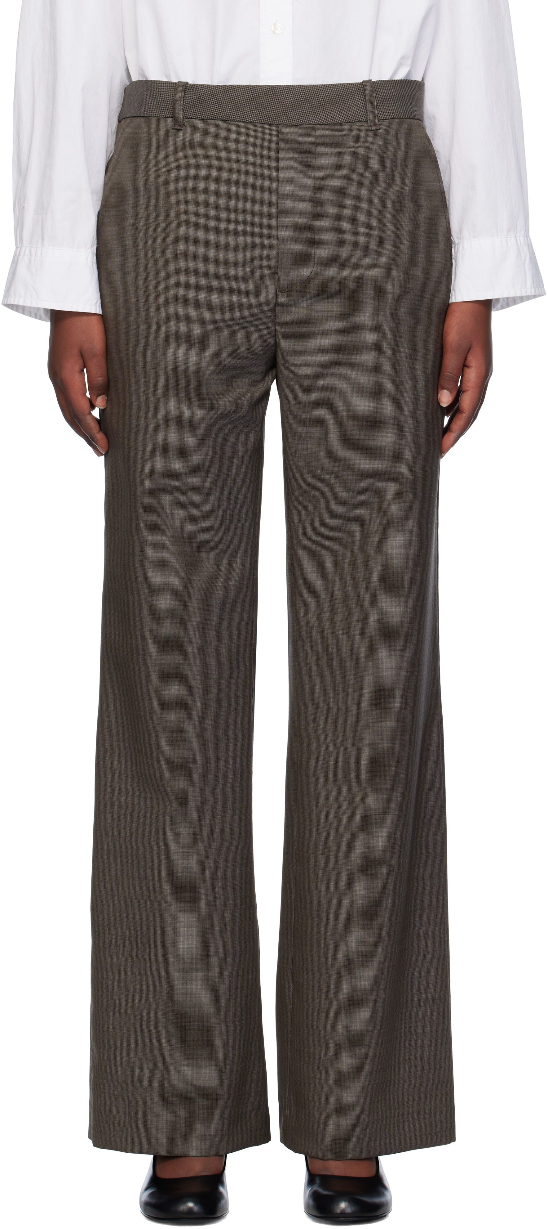 OUR LEGACY GRAY UNVEIL TROUSERS 