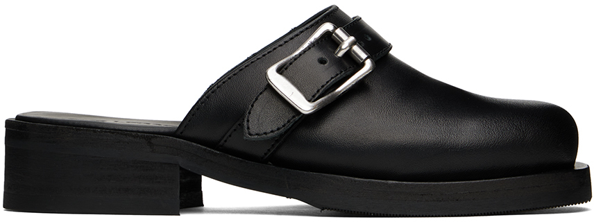 OUR LEGACY BLACK CAMION MULES 