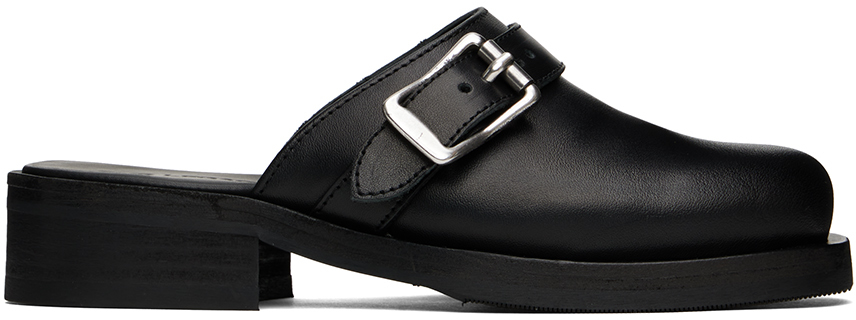 Black Camion Mules by OUR LEGACY on Sale