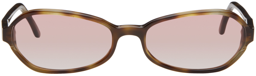 Brown Drain Sunglasses