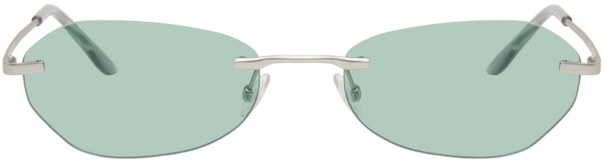 【関税込み】OUR LEGACY シルバー Adorable サングラス Our Legacy Adorable Sunglass Matte Silver – LESS 17