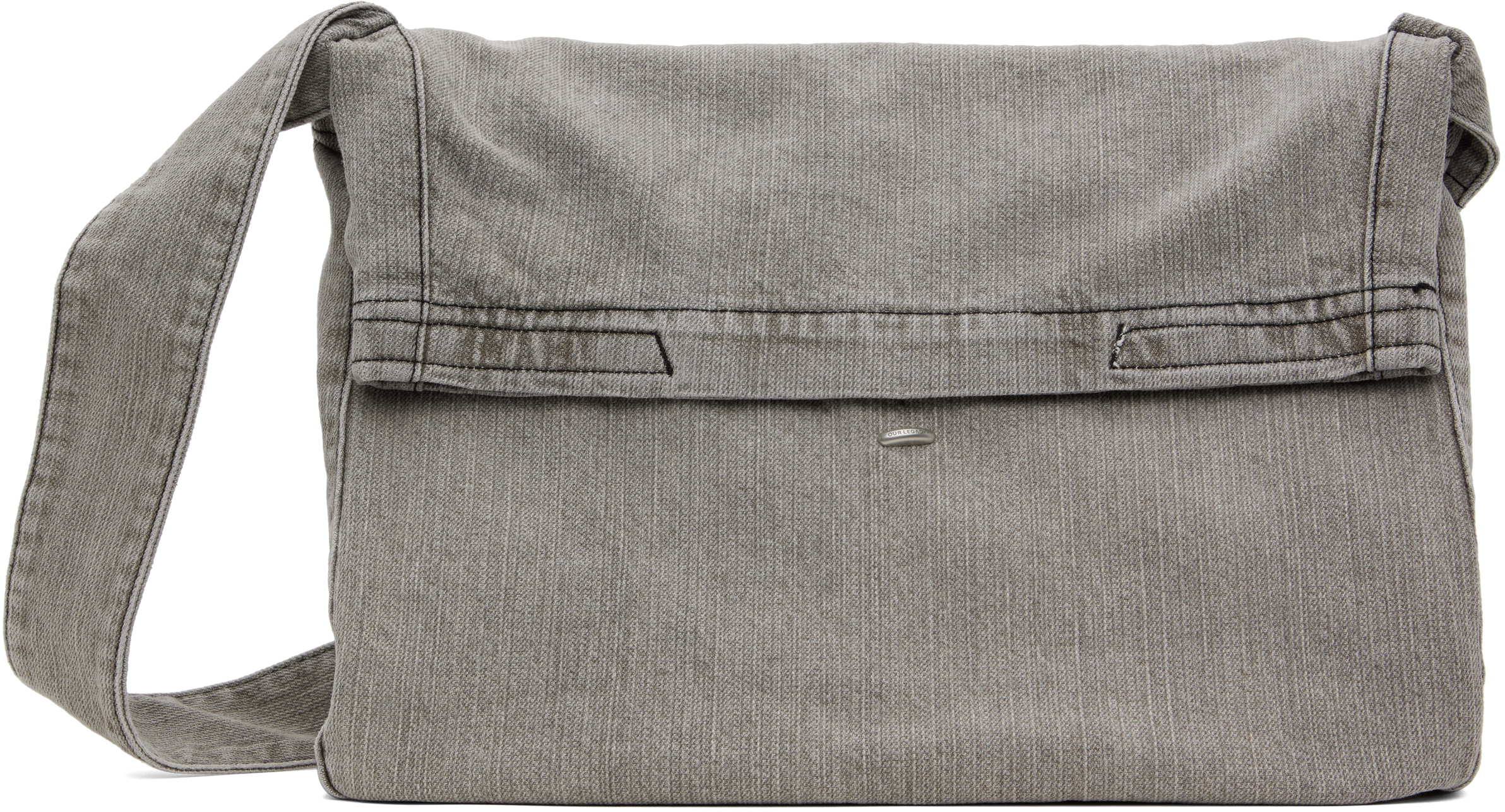 Gray Sling Bag