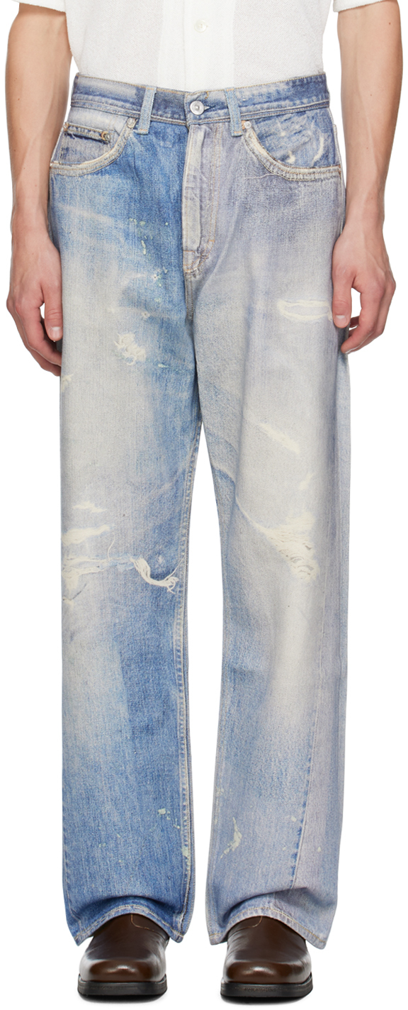 OUR LEGACY: Blue Third Cut Jeans | SSENSE Canada