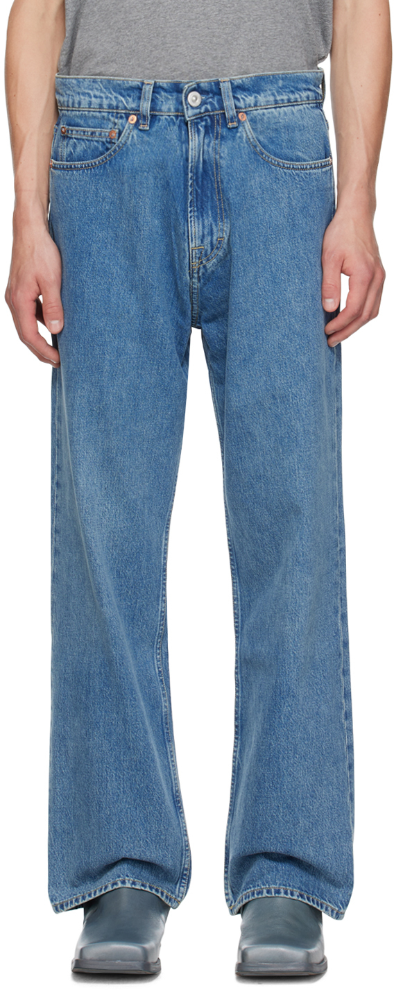 Blue Third Cut Jeans