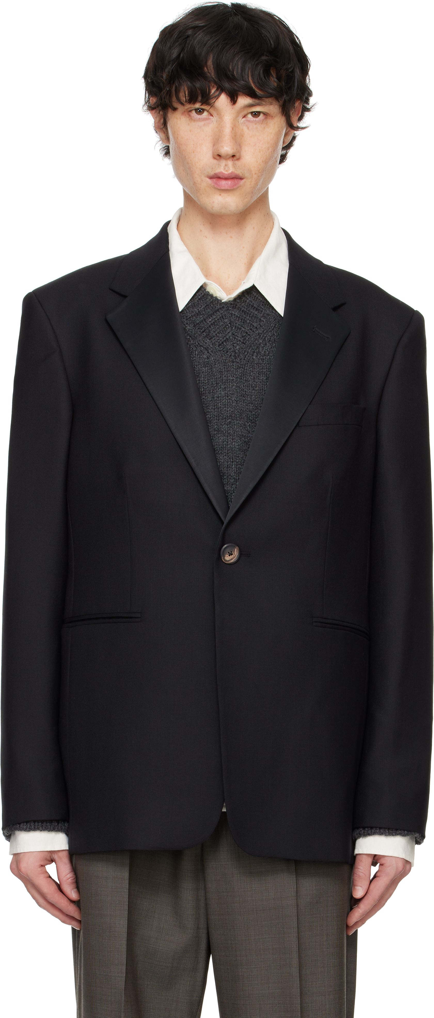 Black Shinjuku Tux Blazer