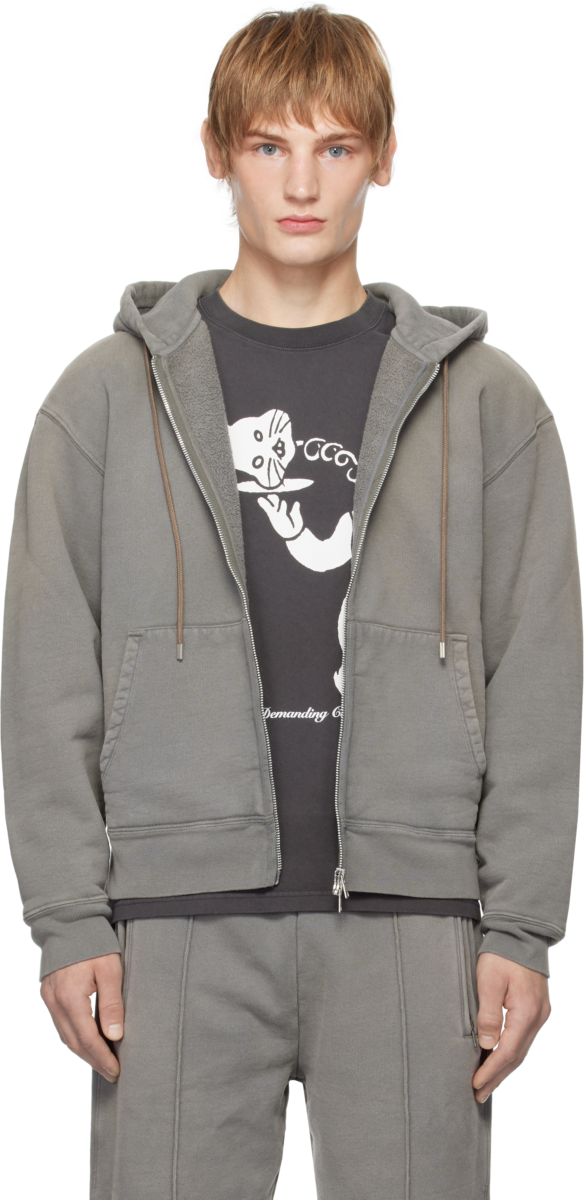 Gray Rascal Hoodie