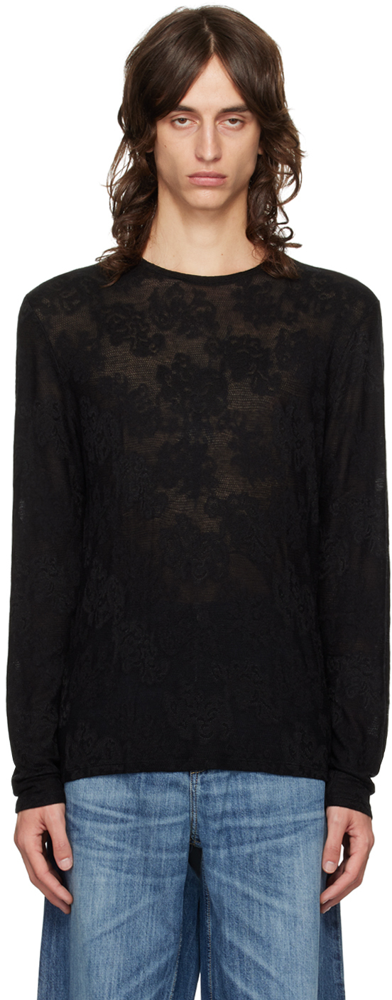 OUR LEGACY: Black Regular Long Sleeve T-shirt | SSENSE