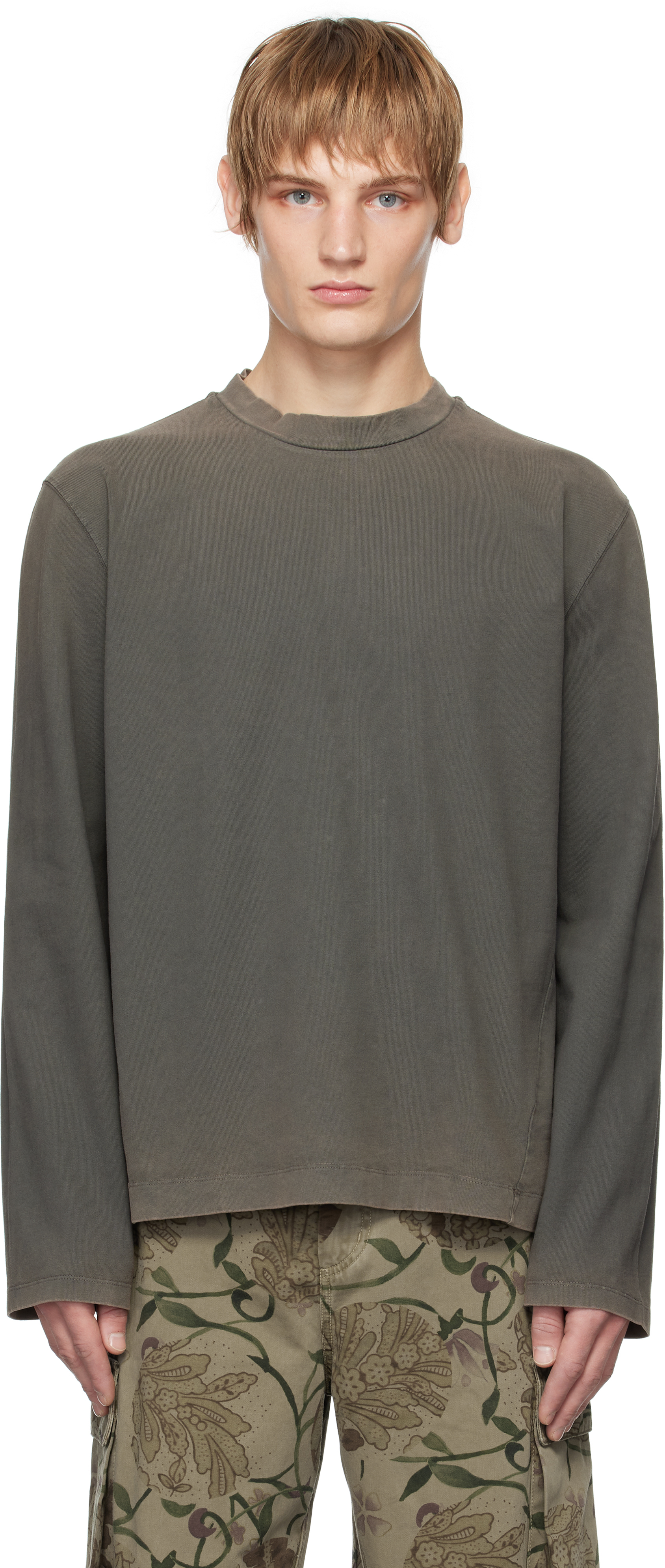 Gray Big Longsleeve T-shirt