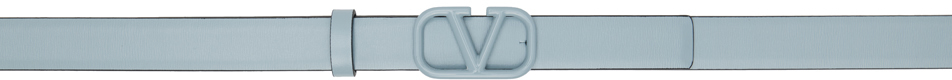 Blue VLogo Signature Belt