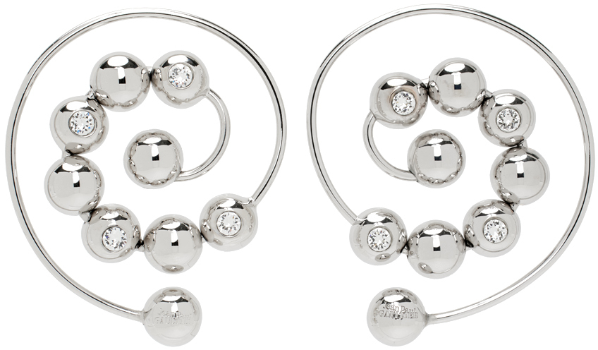 【関税込み】Jean Paul Gaultier シルバー The Spiral ピアス Jean Paul Gaultierのシルバー The Spiral ピアスがセール中